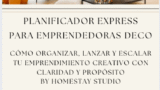 Planificador Express para Emprendedoras Deco